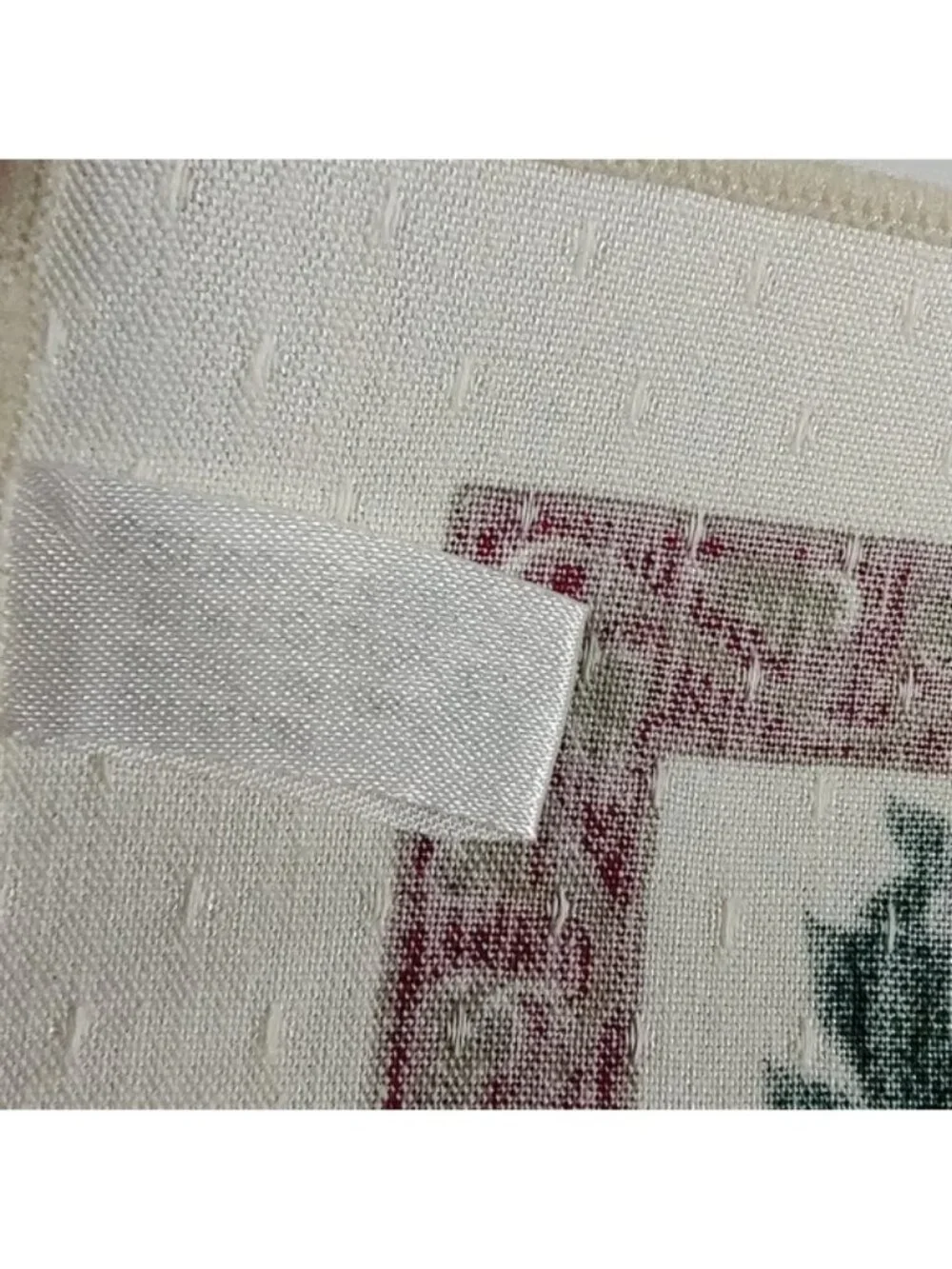 Vintage Sunweave Poinsettia Christmas Cloth Napkins Set of 10